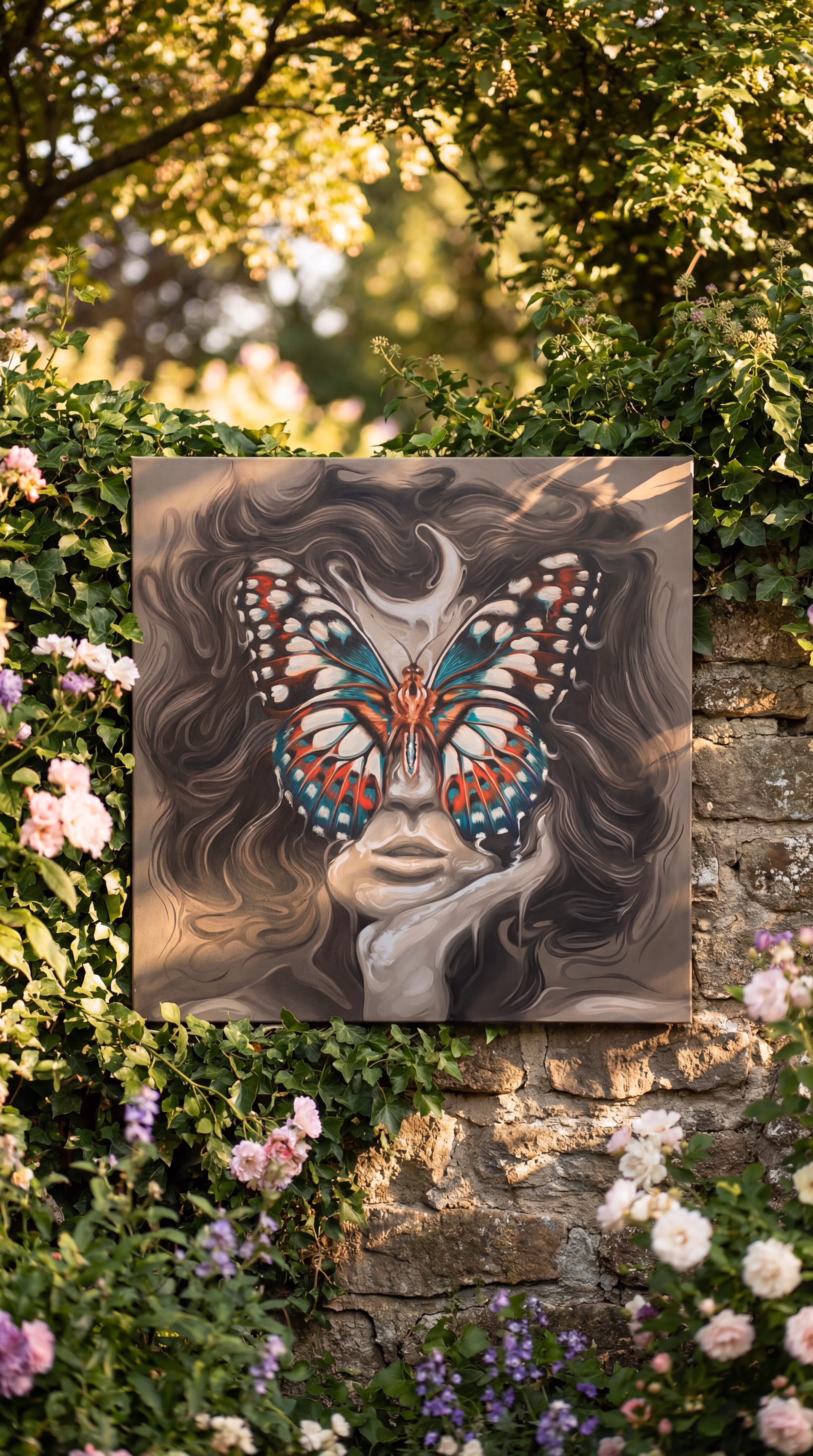 Metamorphosis — oil on canvas, in situ